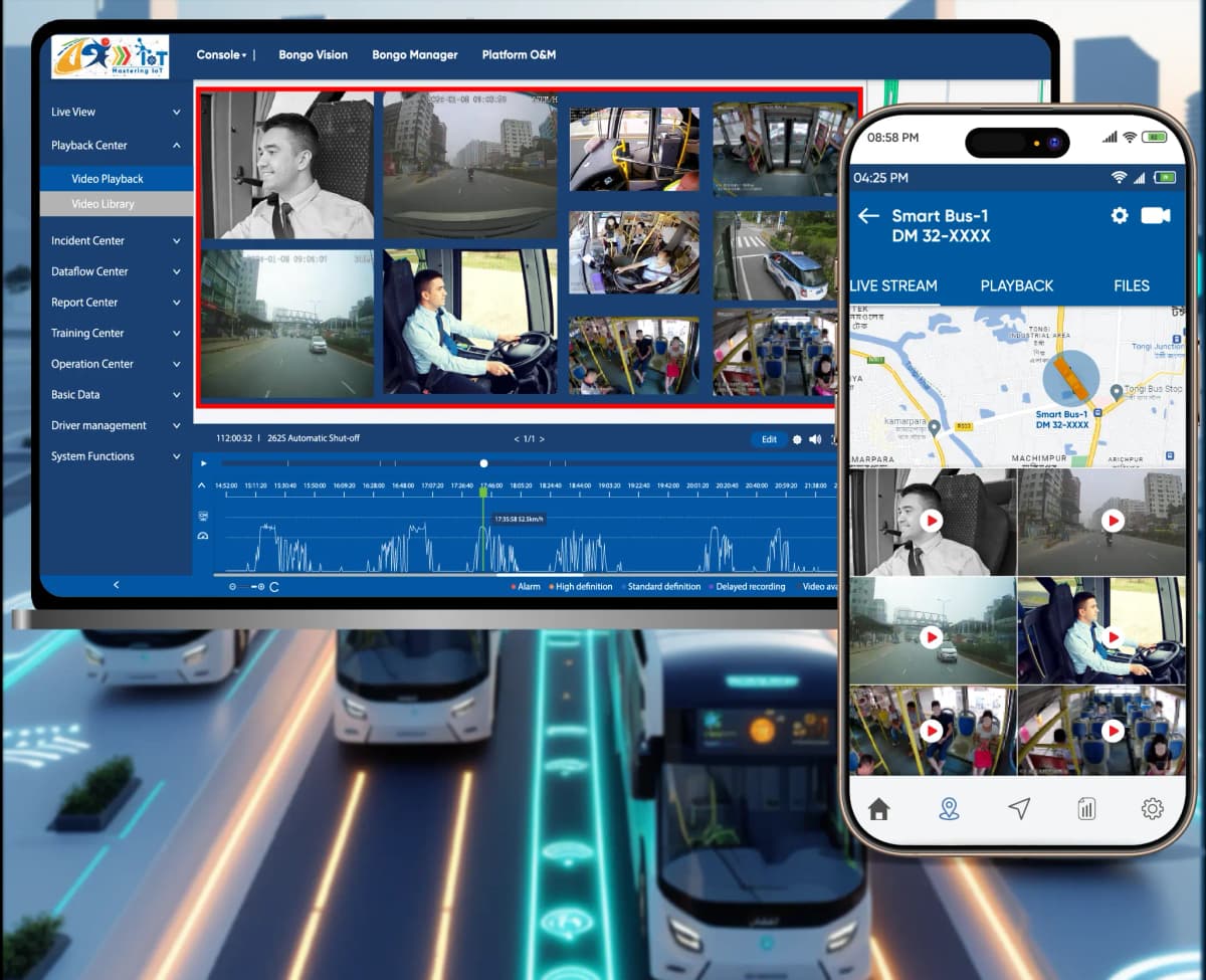 Smart Bus Management - bongo iot